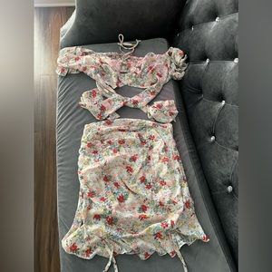 Two piece skirt set, never worn before $15